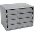 Durham Mfg Durham Steel Compartment Box Rack Heavy Duty Bearing 20 x 15-3/4 x 15 with 4 of 32-Compartment Boxes 493502